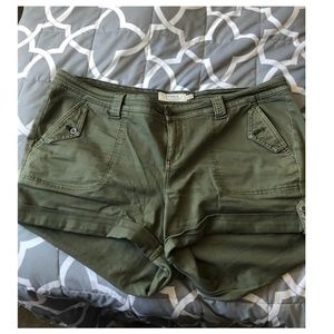 Torrid Green Shorts